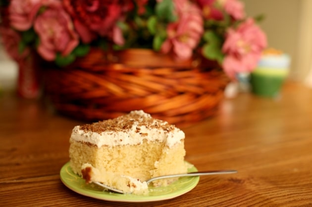 The Mexican three-milk cake The Mexican three-milk cake