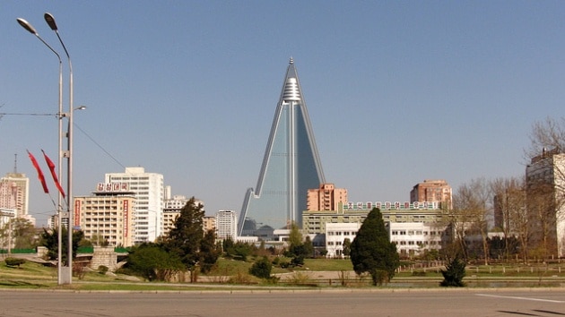 Ryugyong Hotel in the distance again