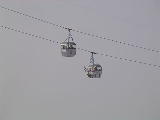 Gondola lifts in Switzerland
