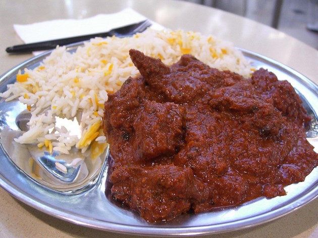 Beef vindaloo