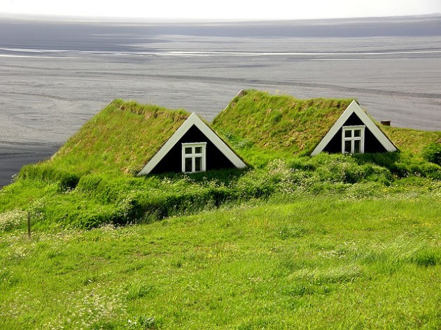 More turf houses