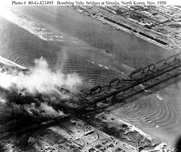 Bombing of the Sino-Korean Friendship Bridges
