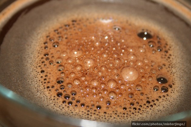 Coffee bubbles