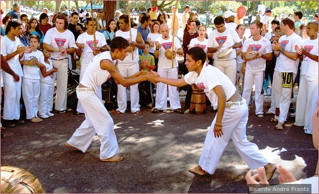 Capoeiristas in a roda Capoeiristas in a roda