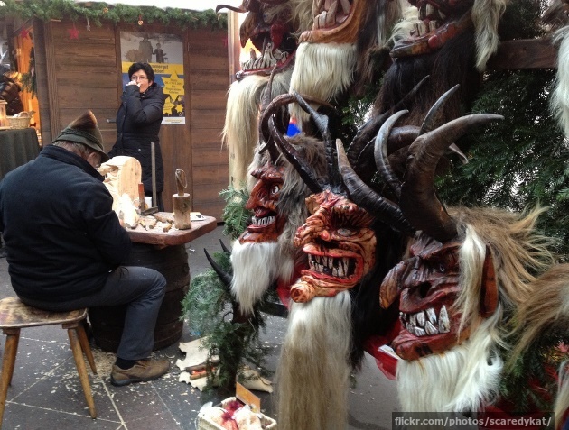 Krampus masks Krampus masks