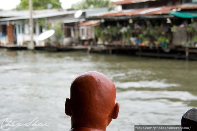 Thai man's head