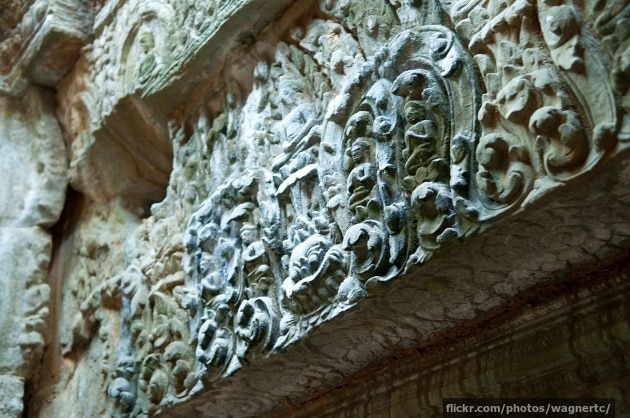 More carvings at Ta Prohm