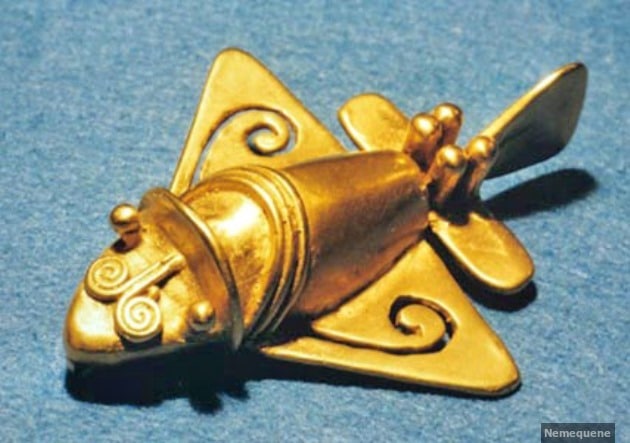 A Quimbaya "aeroplane"
