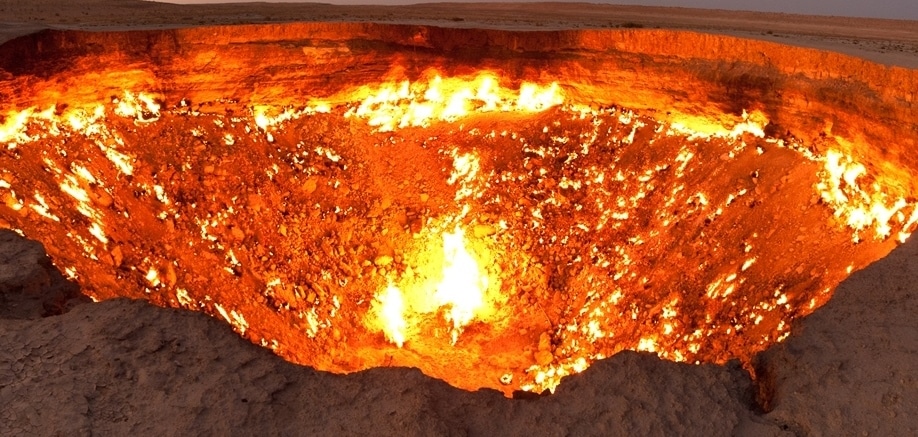 Door to Hell: A firey hole that’s been burning for over 40 years