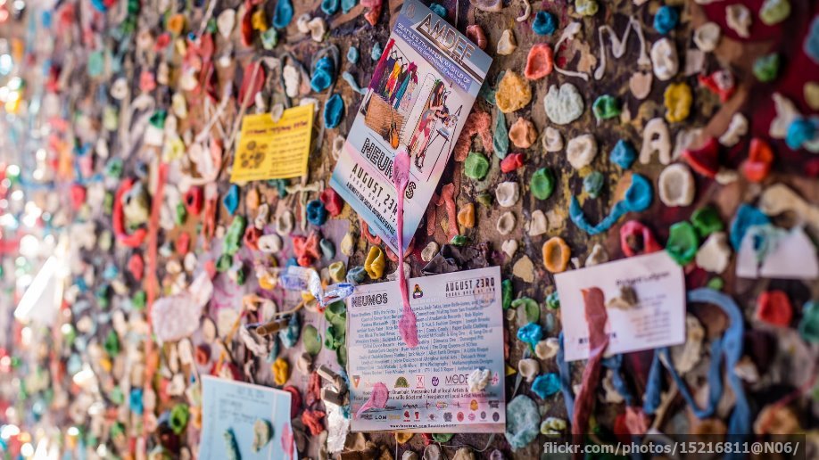 The Market Theater Gum Wall