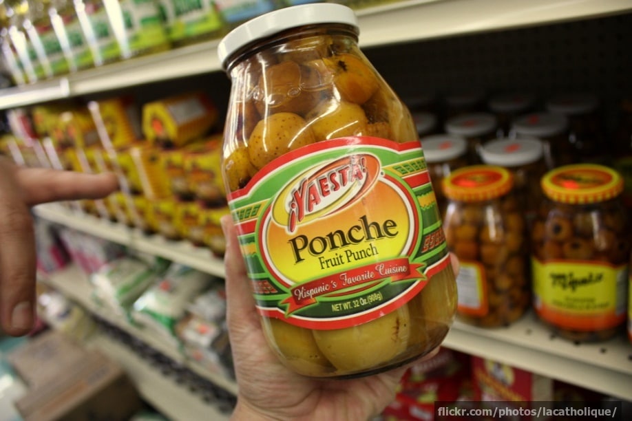 A jar of ponche