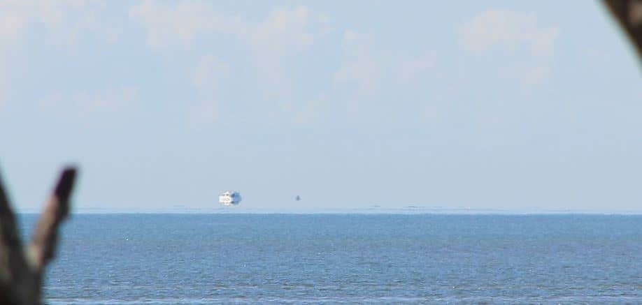 Fata Morgana: A wintry optical illusion