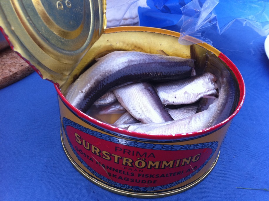 A can of surströmming. Credit: Stefan Leijon