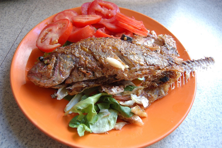 Pescado frito