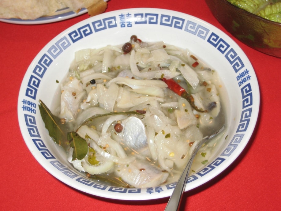 Pickled herring