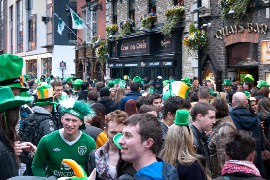 St Patrick's Day in Dublin