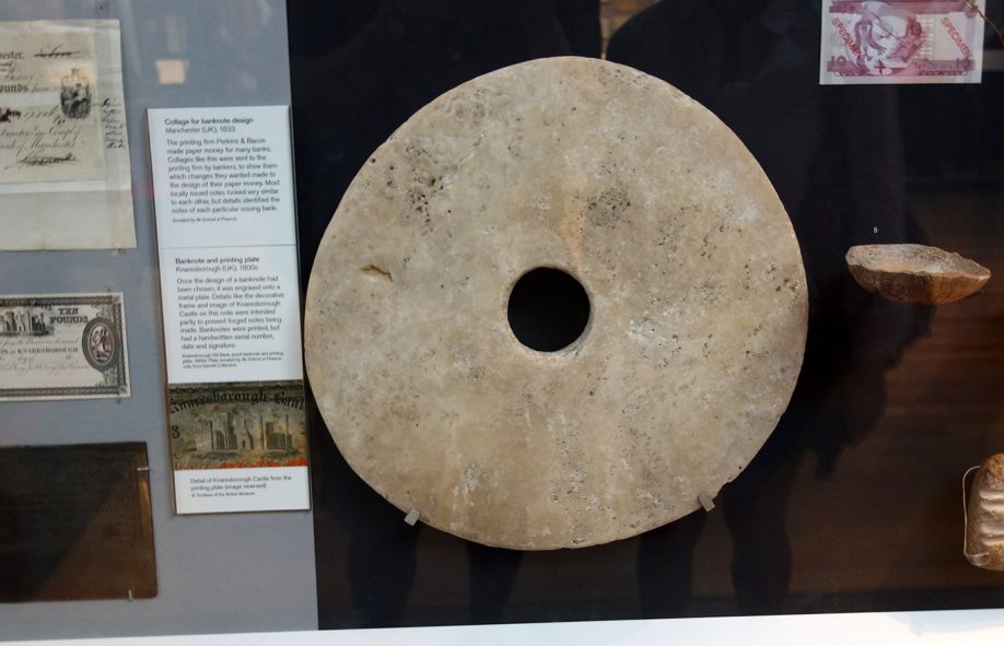 A rai stone in the British Museum
