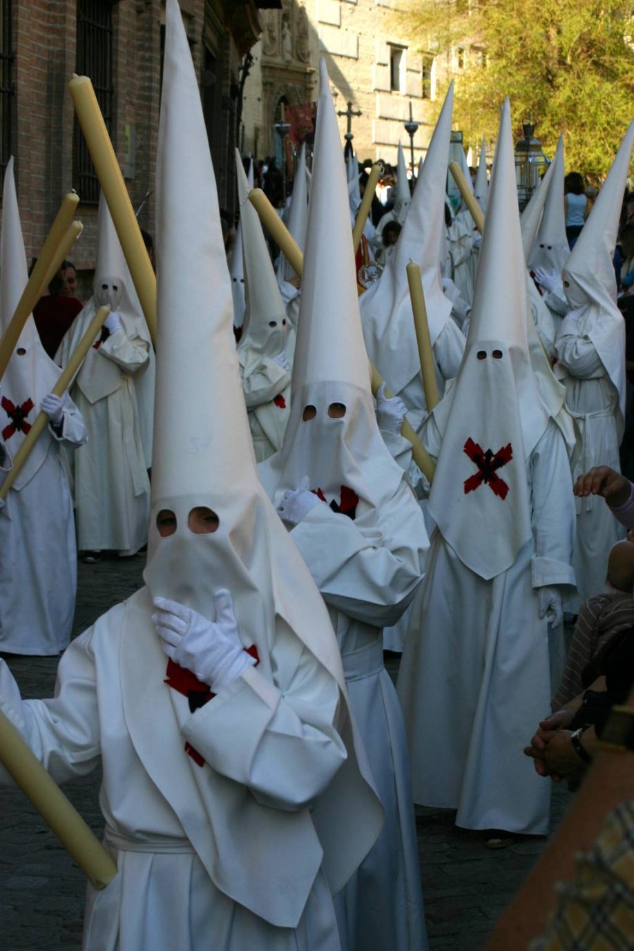 Penitents during Spanish Holy Week