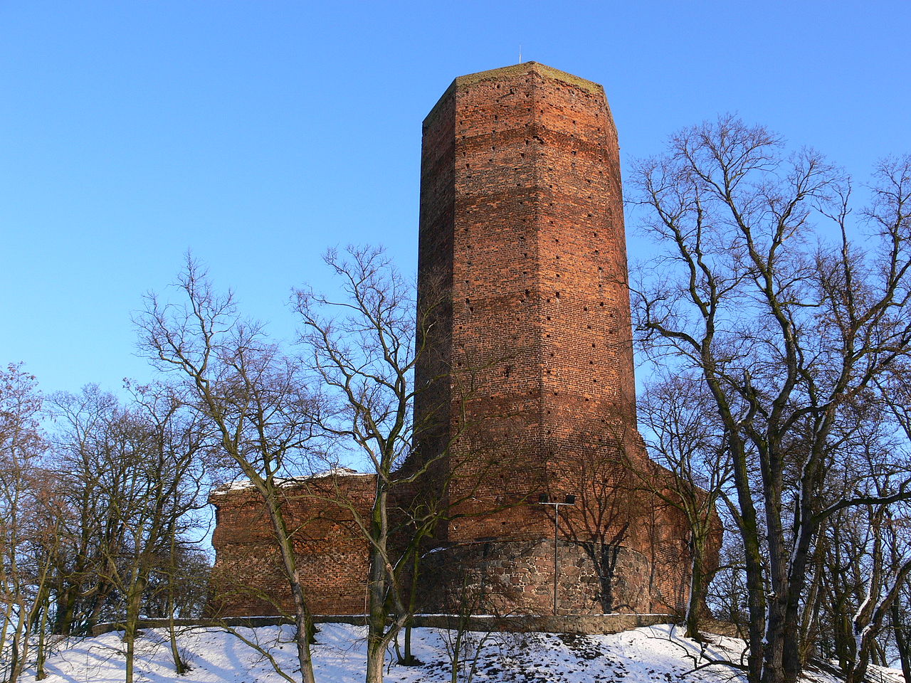 Mouse Tower in Kruszwica, near Gniezno.