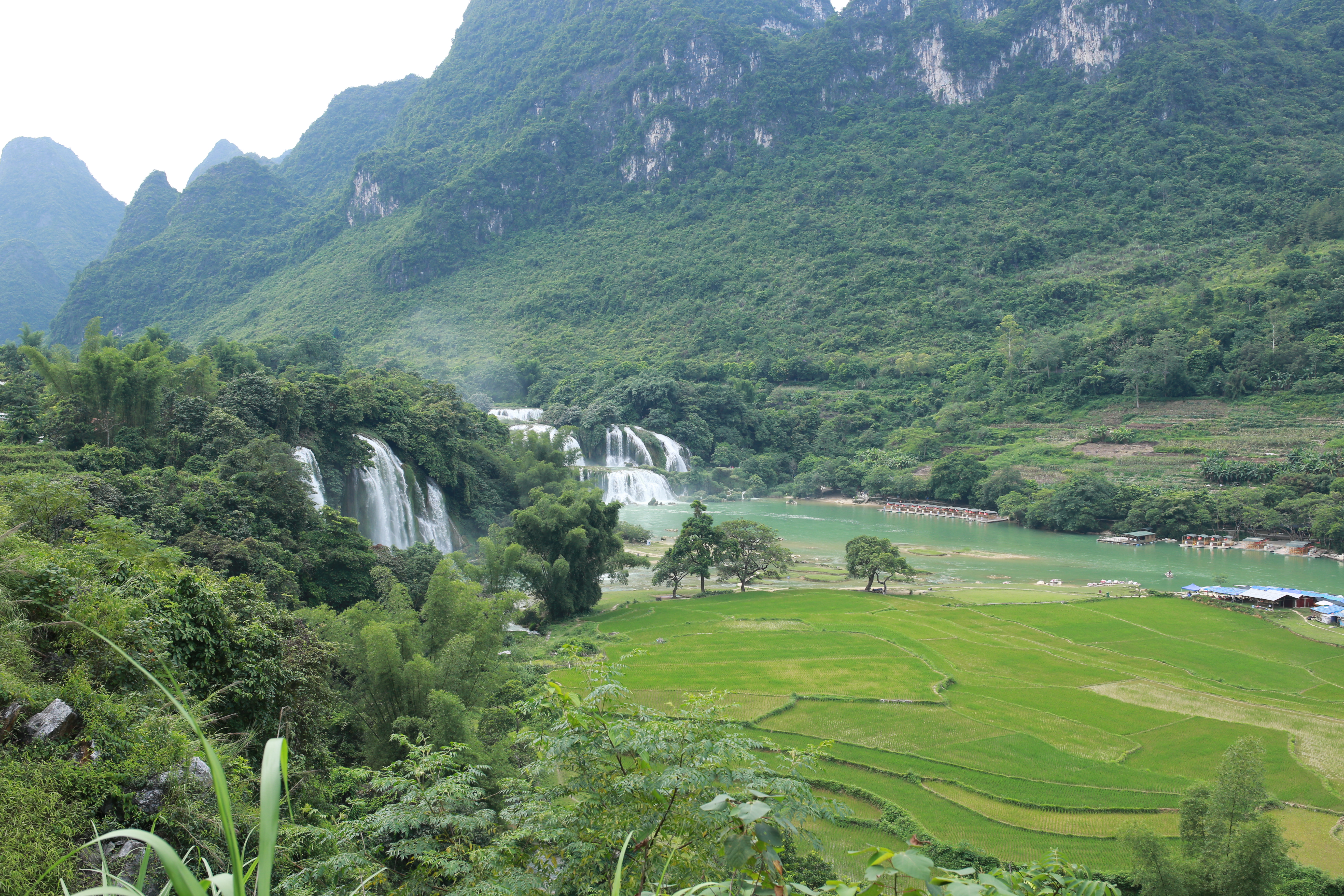 Ban gioc waterfall Vietnam