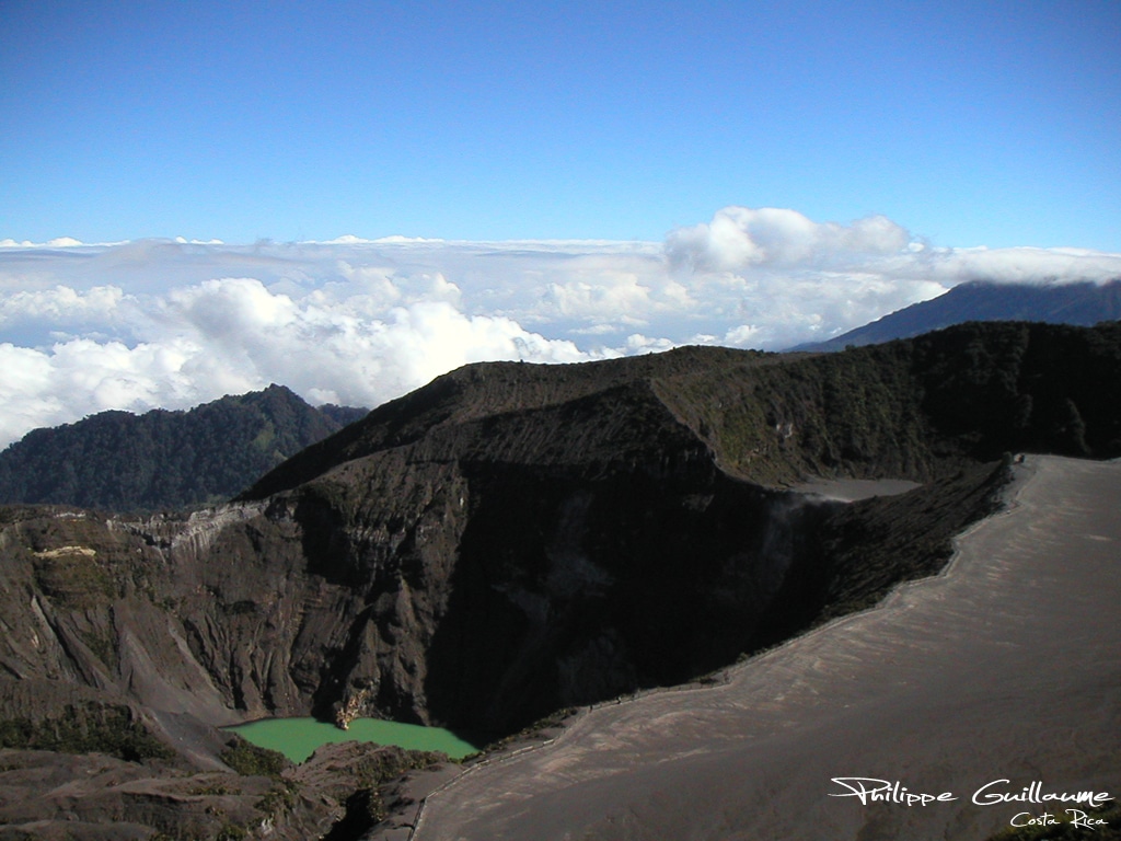 Irazú volcano Costa Rica