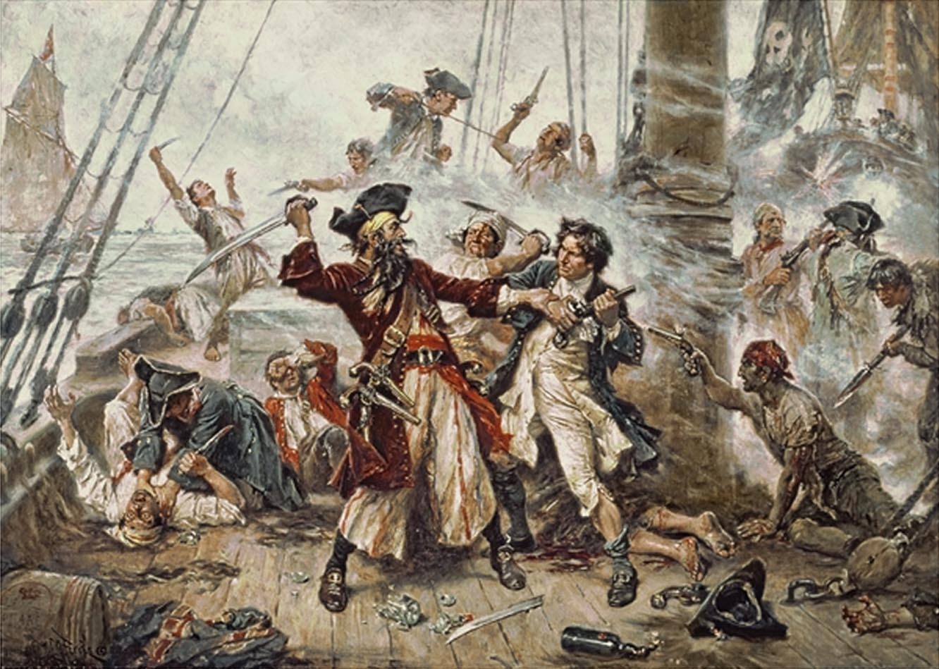 Pirate painting