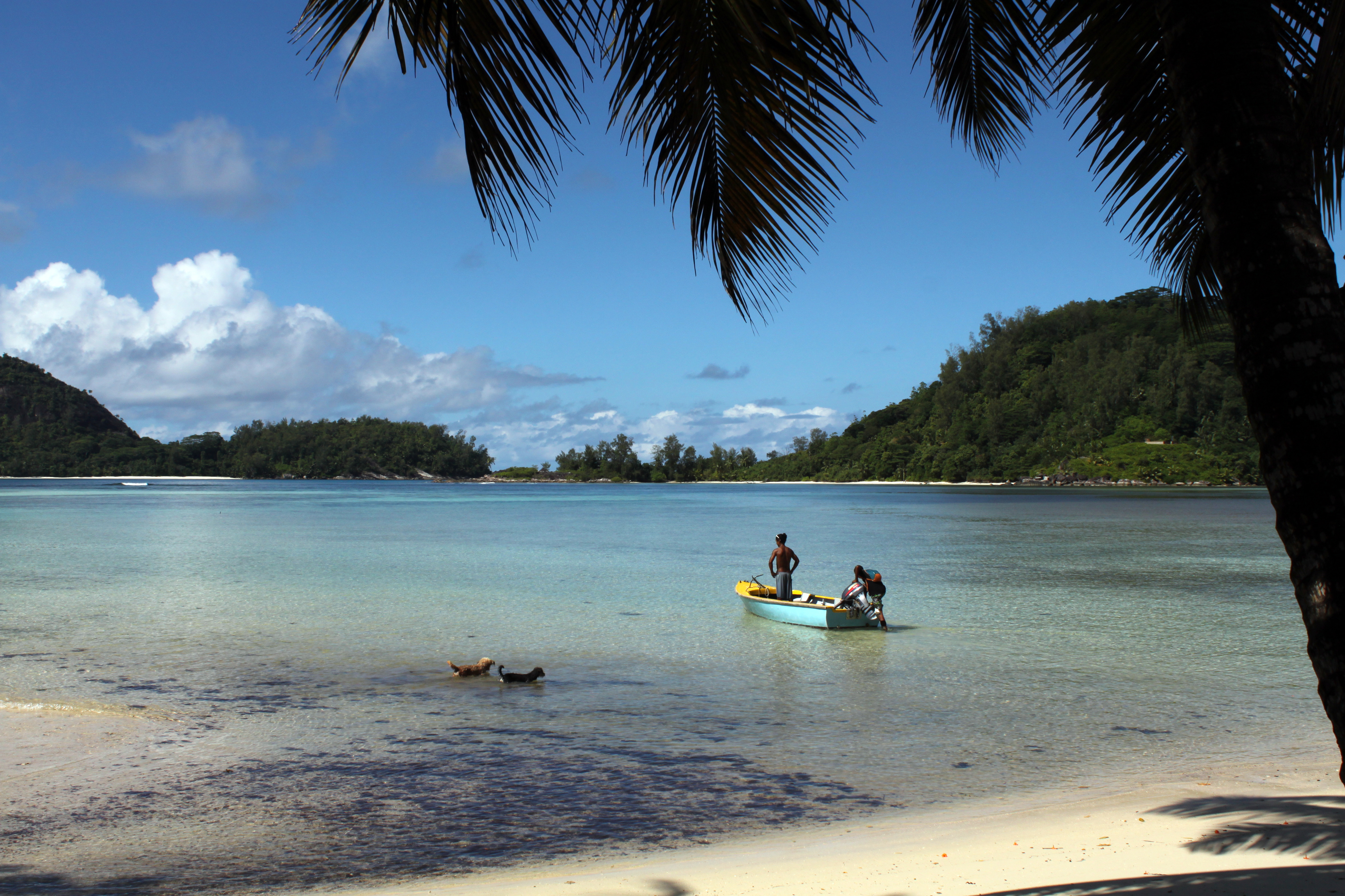 A Seychelles boat