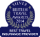 The British Travel Awards 2014 Winner