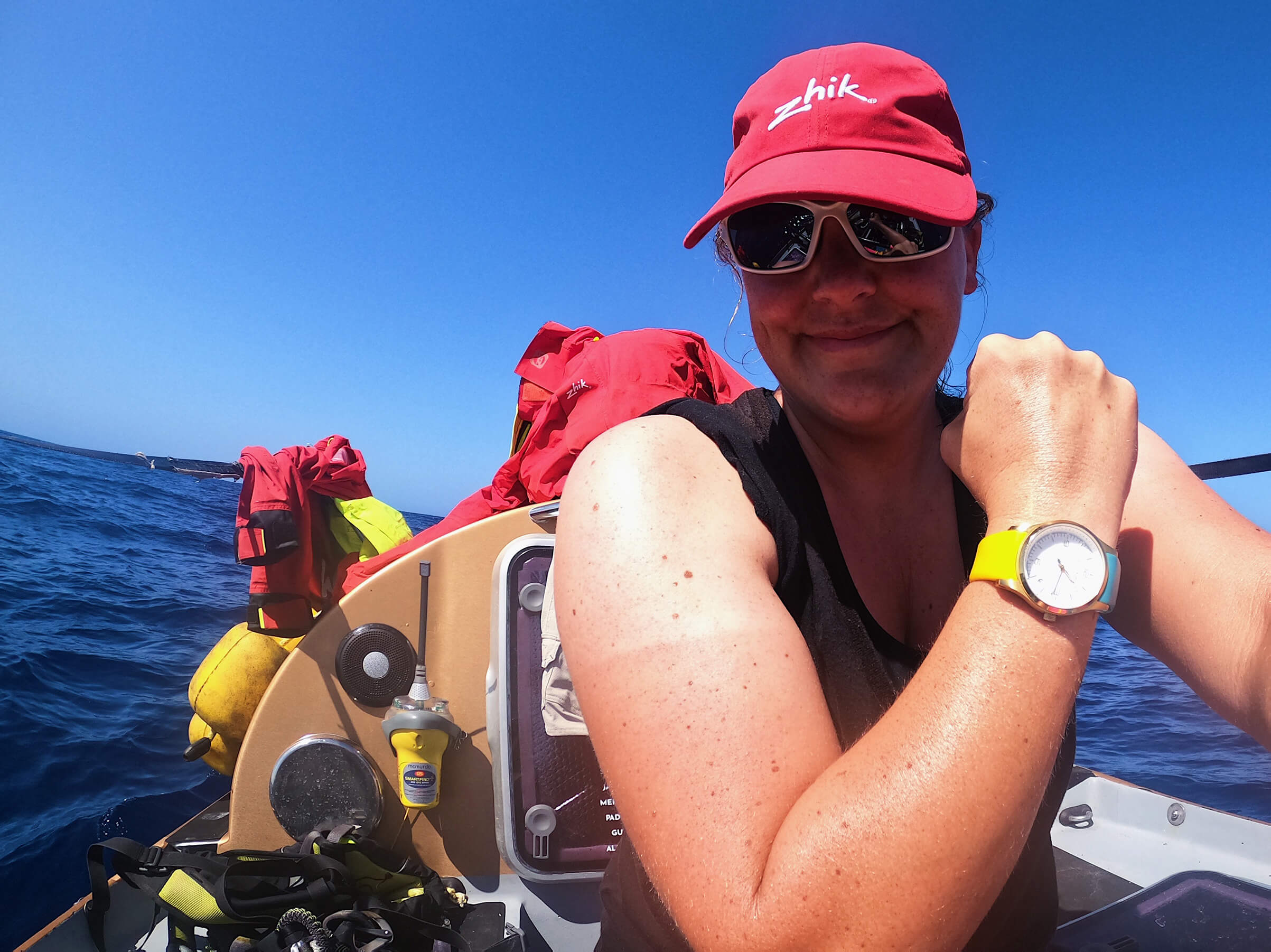 Feeling like a badass in the middle of the atlantic