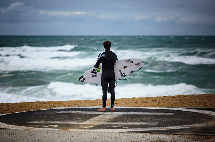 Surfer in France - Chris Kendall Photography-5051