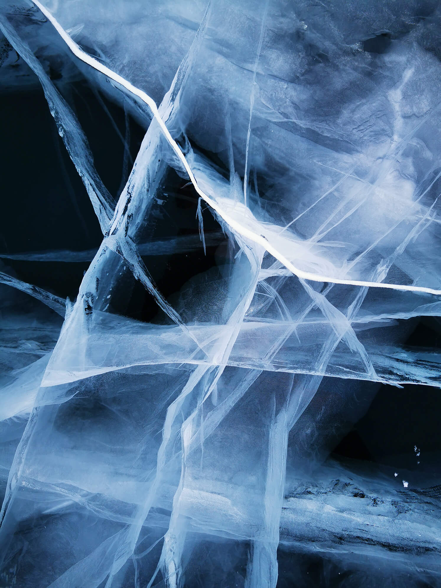 The incredible ice formations of Lake Baikal