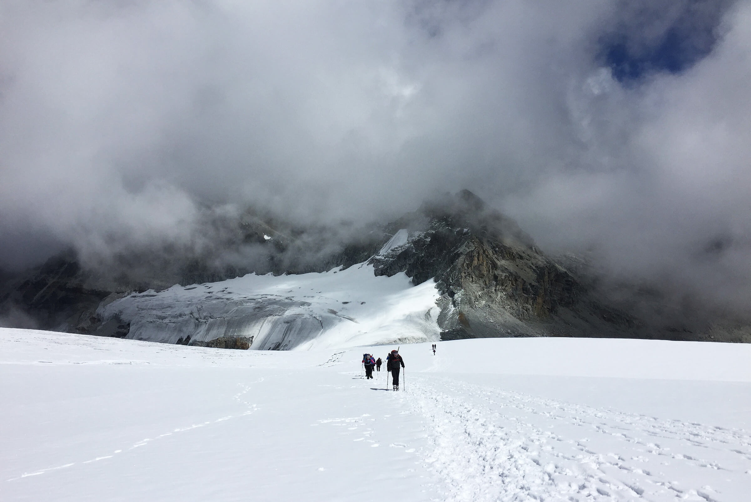 ascent to Mera Peak