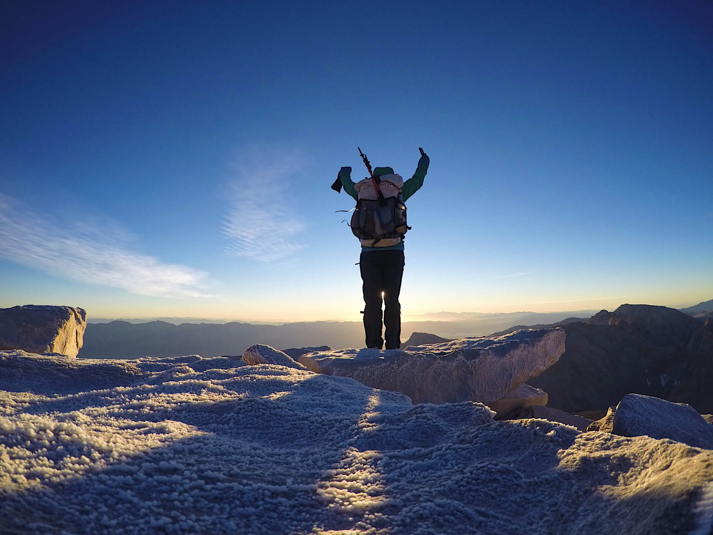 solo summit of Mt Whitney