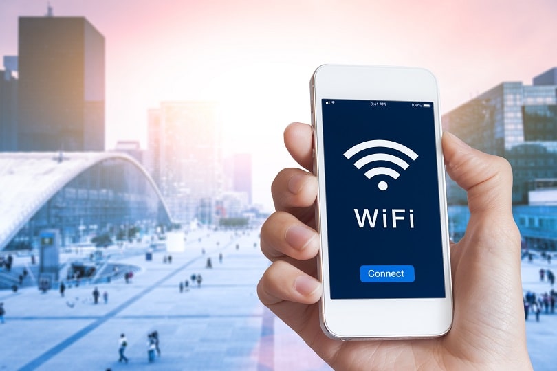 Airport WiFi Porto, Portugal